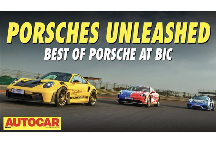 Driving Porsche's best at the Buddh International Circuit video